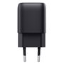 CARGADOR PARED/VIAJE USB-C 30W MAXO NEGRO TRUST